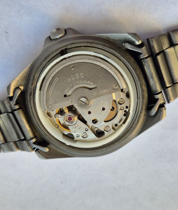 Zegarek Adec Automatic titanium