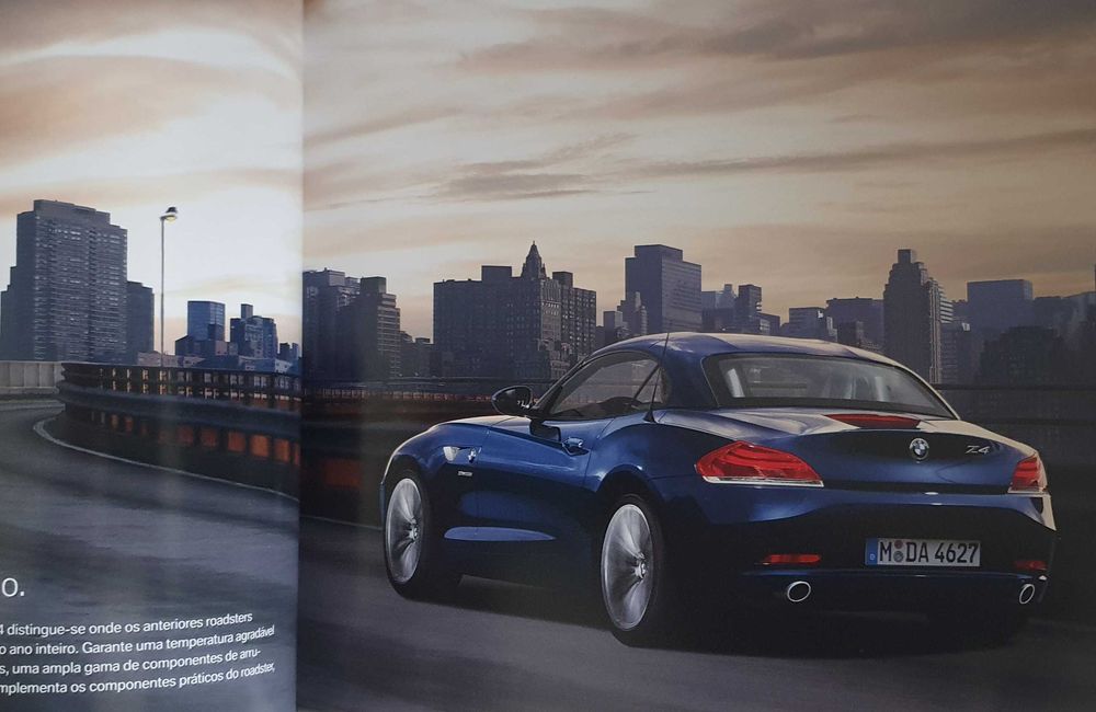 Catálogo do automóvel BMW Z4 - original - Anos 2008/2009