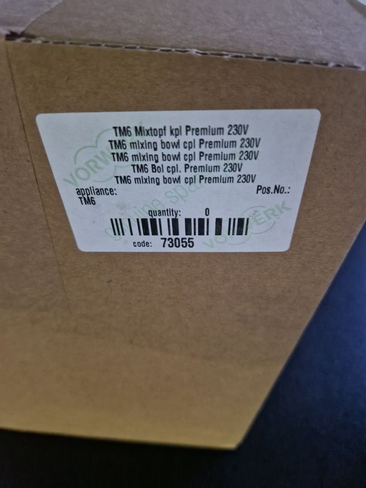 Sprzedam nowe naczynie miksujace do Thermomixa