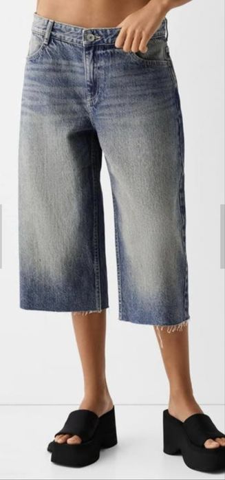 Шорты baggy от bershka 34 р в идеале