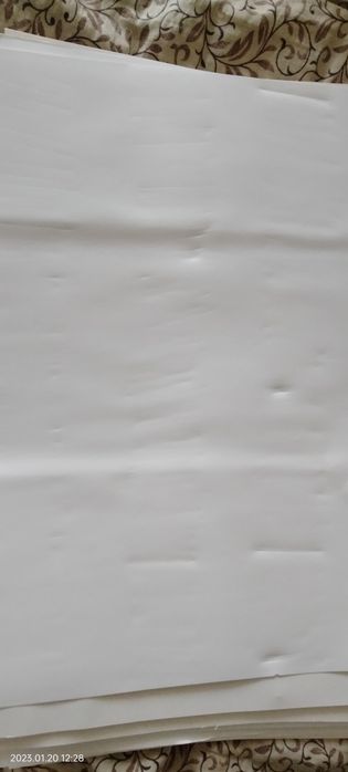 Плотный белый картон А2