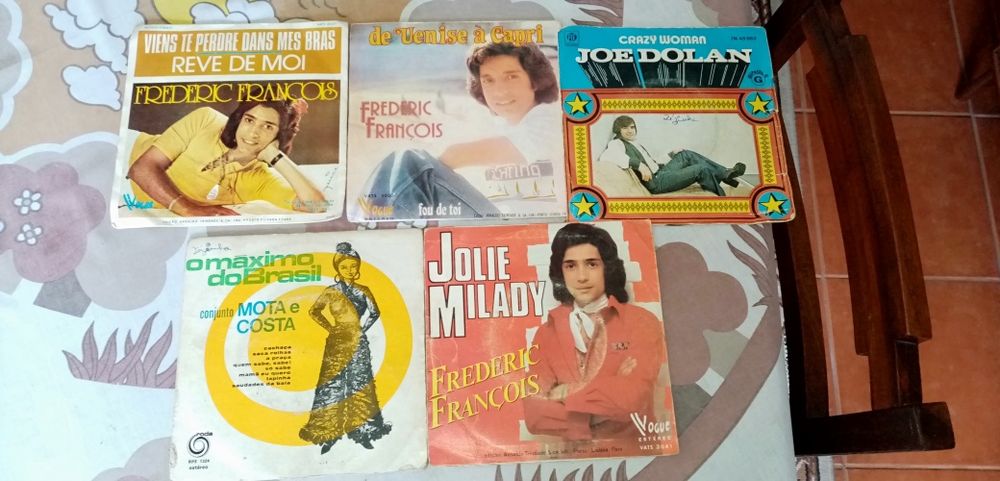 Discos singles 45 rpm vinil