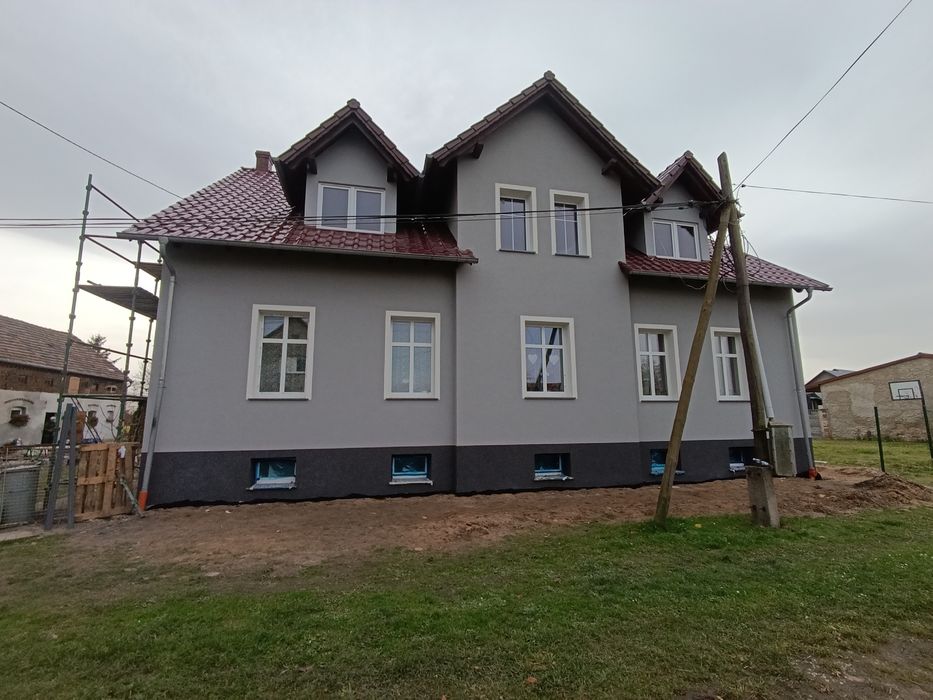 Elewacje.Docieplenia budynków