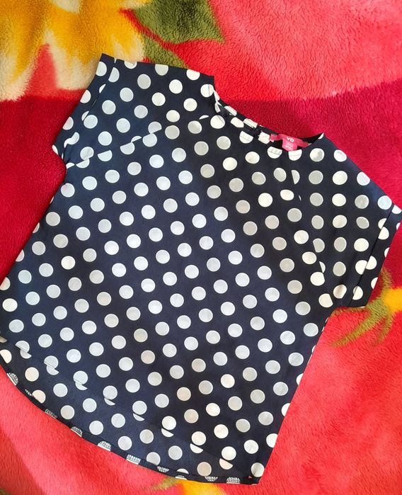 Кофточка в горошек