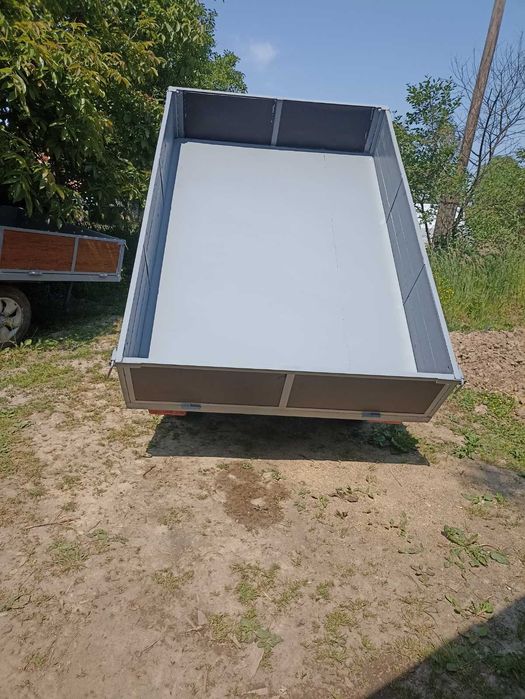 Причіп самоскид одноосний