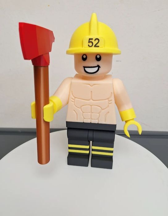 Figurka w stylu Lego