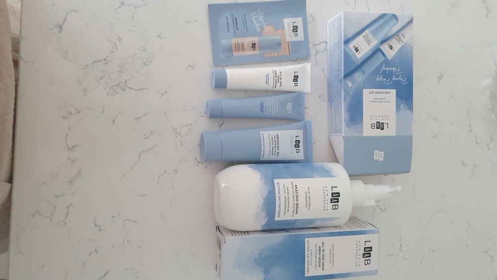 Aa laab milky waterfall hydration krem serum balsam discovery set