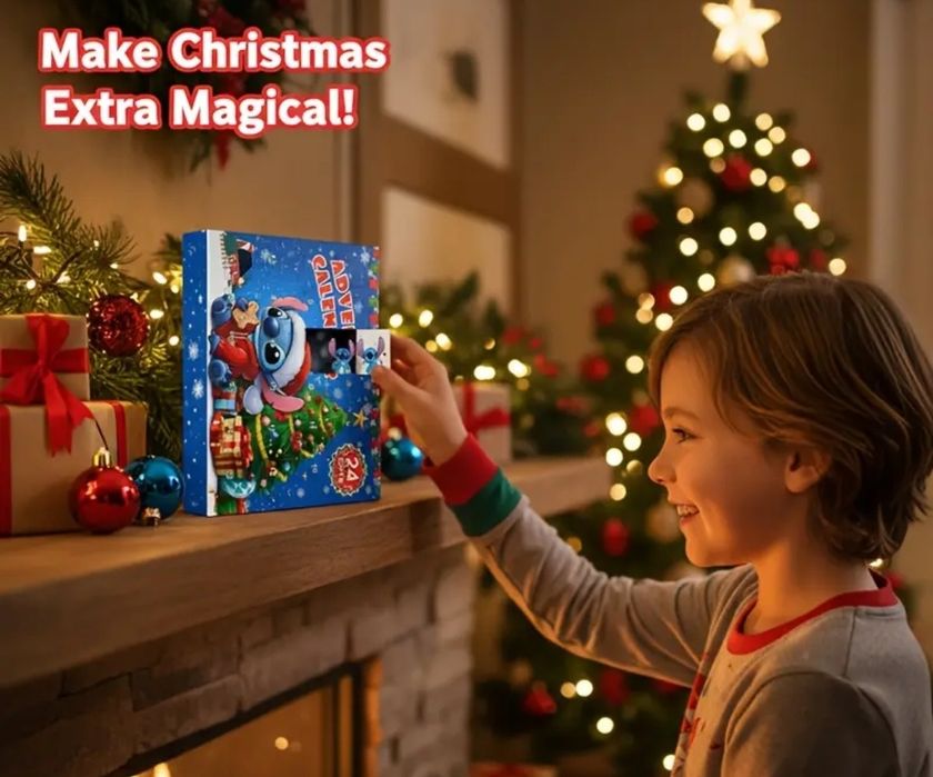 Calendário Advento Stitch