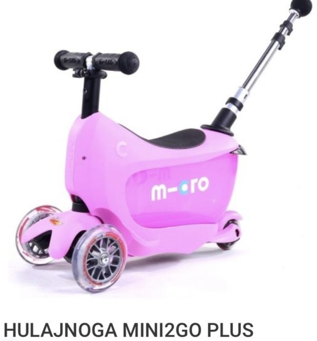 Hulajnoga dziecięca Micro Mini2Go Deluxe Plus – 4w1