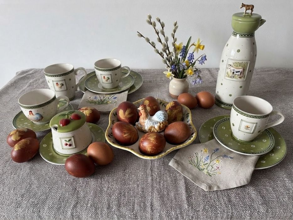 Пасхальний колекційний посуд Villeroy &Boch Farmers Spring