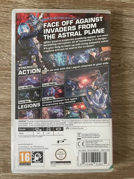 Astral Chain Nintendo Switch