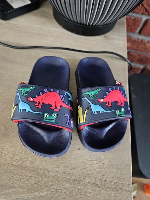 Klapki dziecięce w dinozaury 20/22