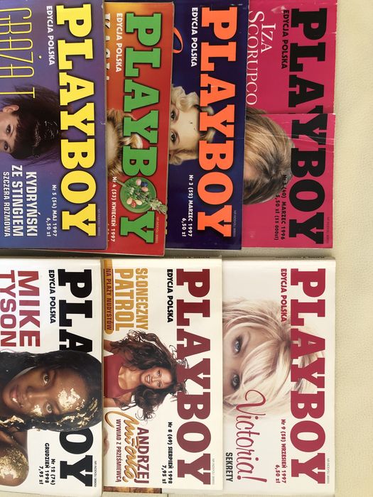 Playboy 1996, 1997, 1998