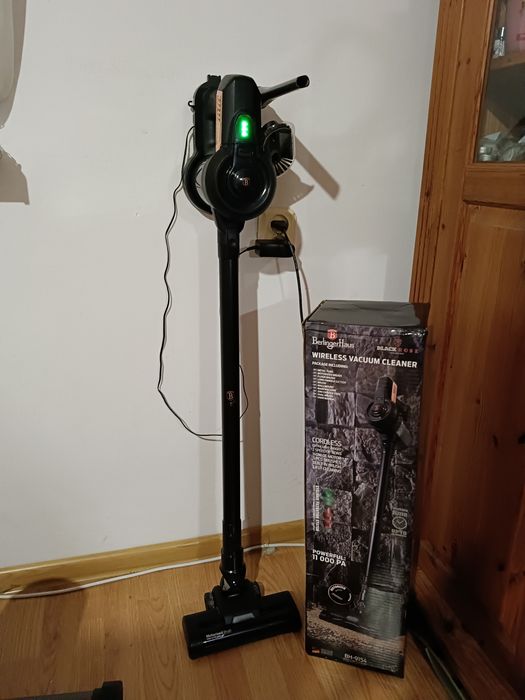 Bezprzewodowy odkurzacz pionowy bateria wymienne końcówki Berlinghause