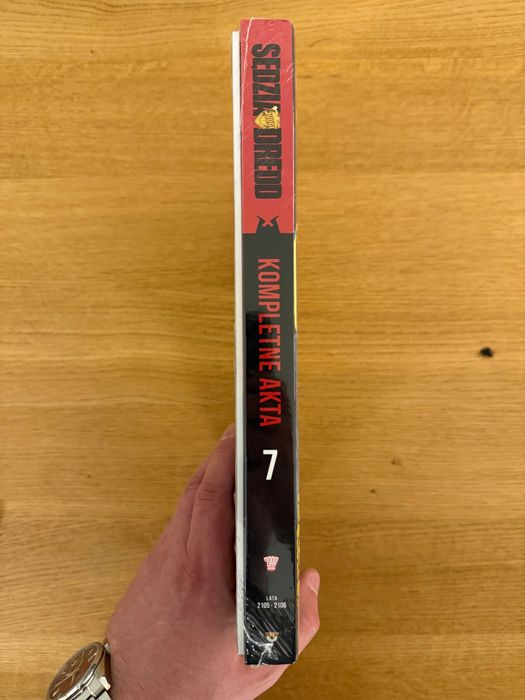 Sędzia Dredd Kompletne Akta tom 7 folia Ongrys