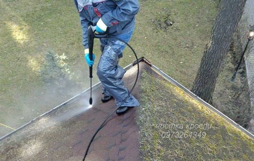 ФАРБУВАННЯ Криш Очищення Покрівлі Покраска Крыши Забора Фасада