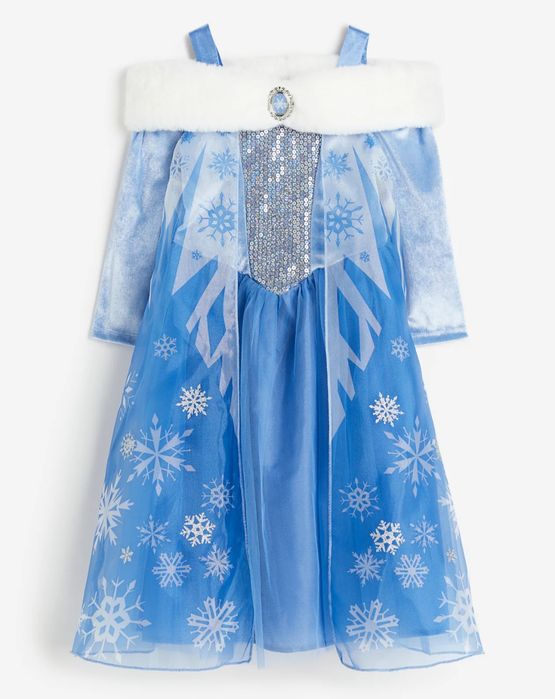 Elsa strój kraina lodu przebranie kostium