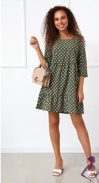 Продам сукню в горошок.