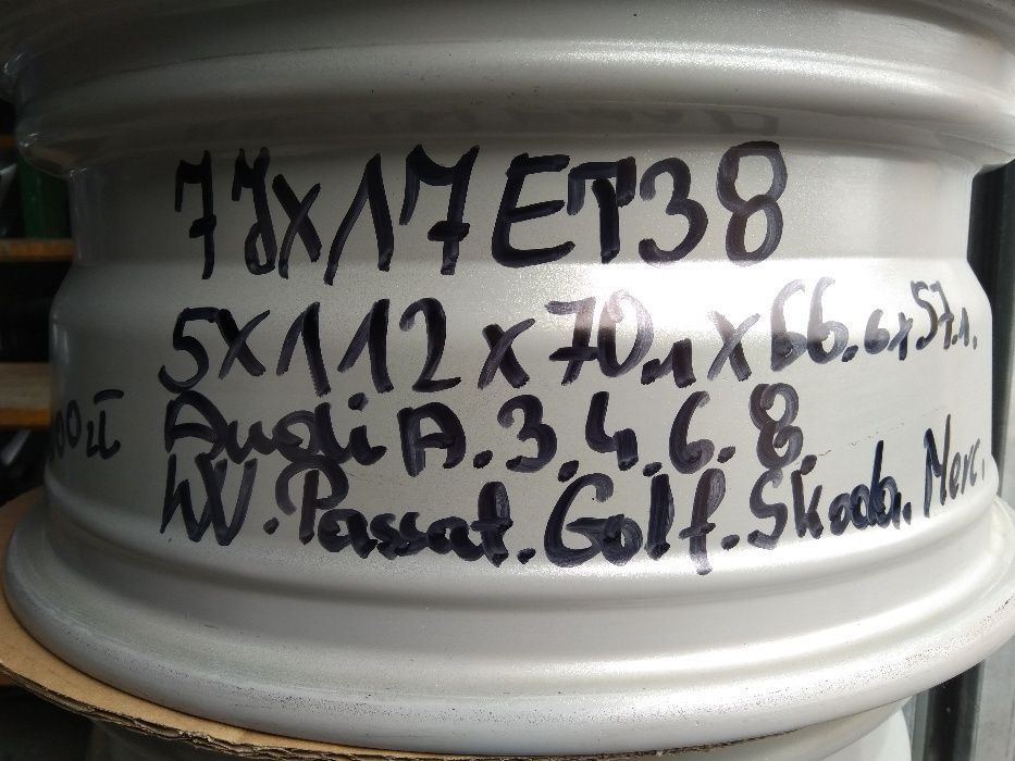 Alufelgi 17" BORBET, Vw, Audi, Skoda,Seat, 5x 112, ET:38