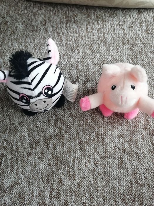 Zestaw pluszowych zabawek dla psa