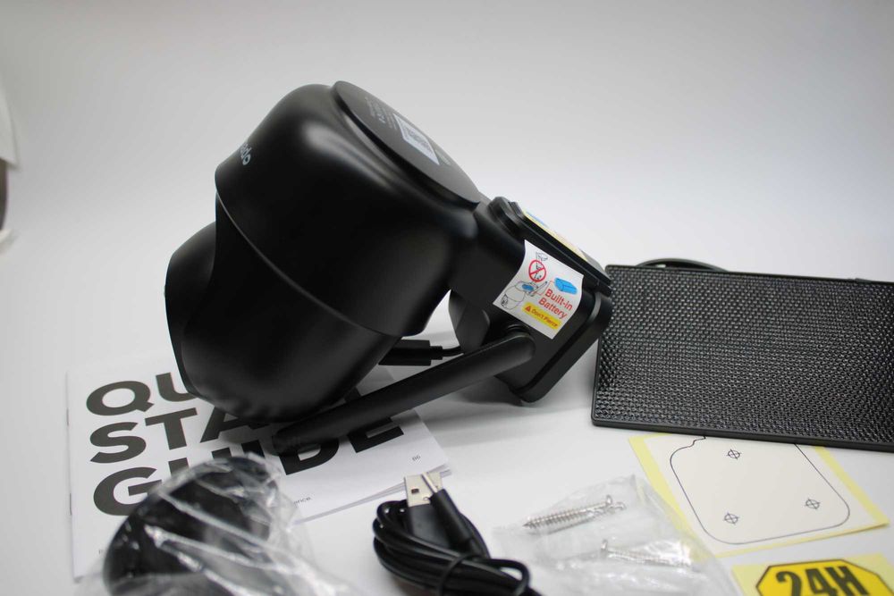 Kamera Solarna WiFi Cinnado B6 2K - Pełna Ochrona Bez Kabli! Obrotowa