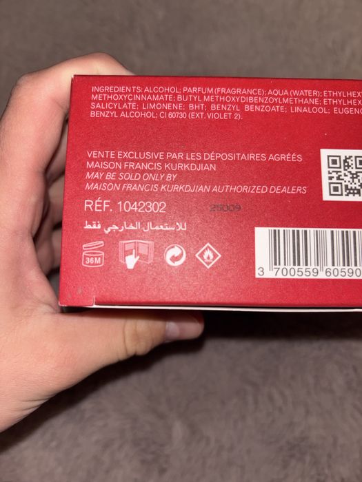 Perfumy Baccarat Rouge 540