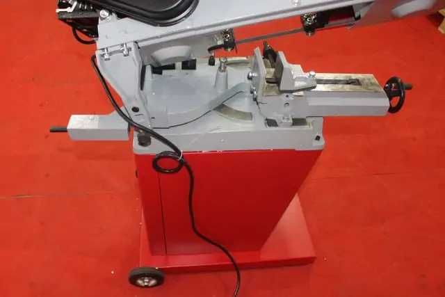 Стрічкова пила по металу Holzmann BS 128HDR 400 В ленточная пила для метала отрезной по металу відрізний