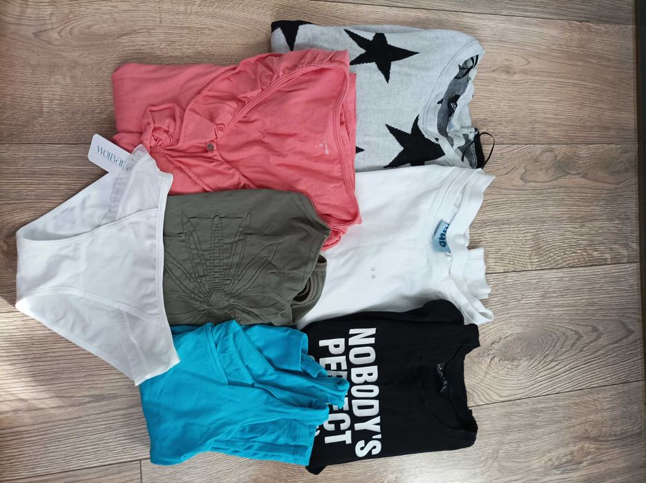 Paka ubrań rozm S. H&M, Garnet Hill, Amisu,