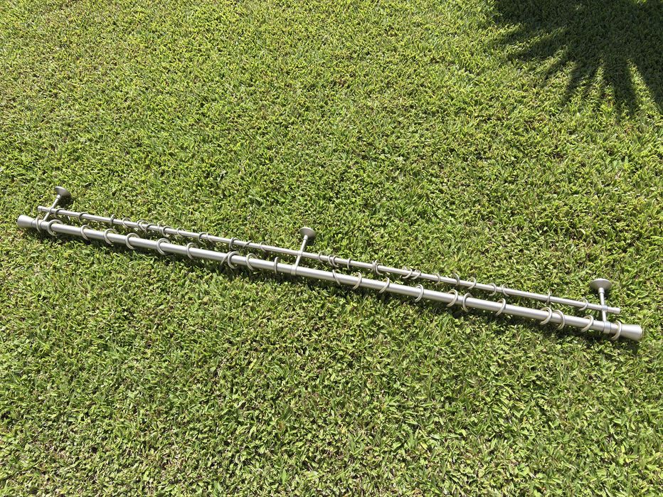 Varão para cortina duplo – 2,14 m