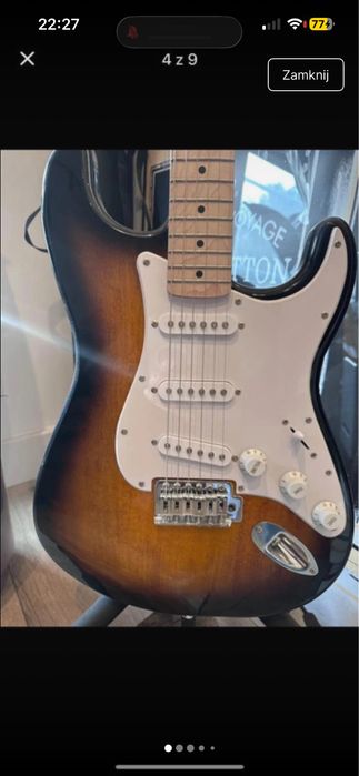 Gitara elektryczna Squier Affinity i piec Fender Champion
