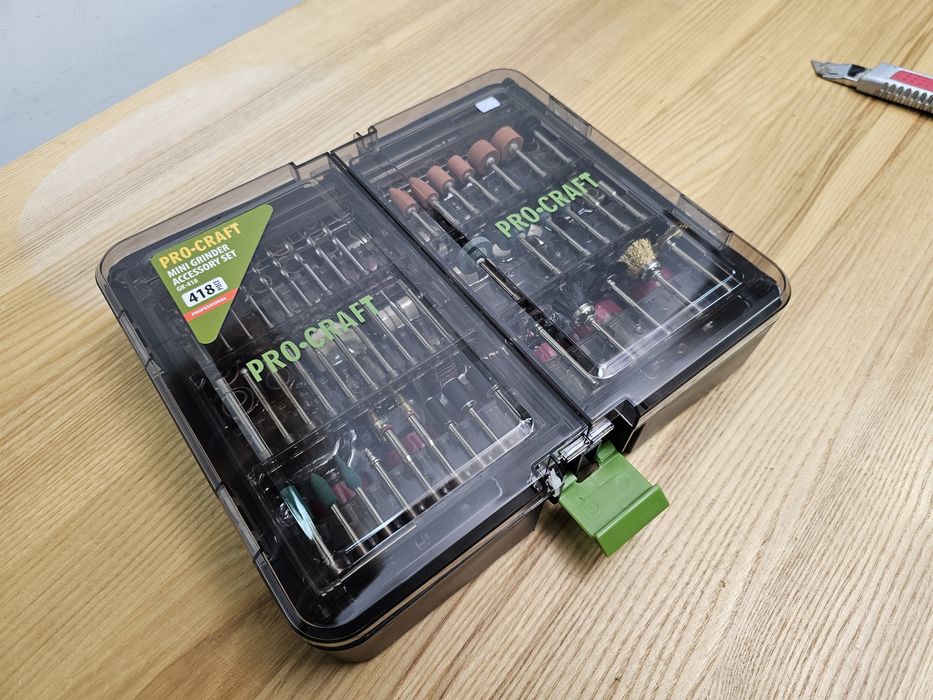 418шт Насадки для Гравера Procraft GK418 +4шт Цанги в комплекте