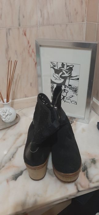 Bota preta em camurça64730169006850121