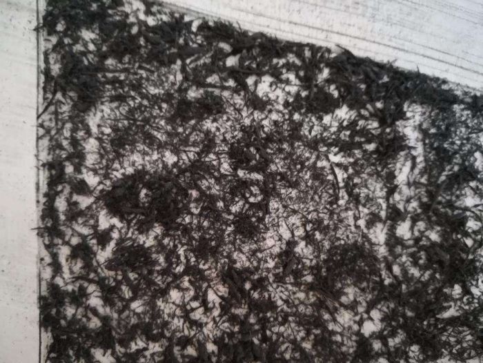 Desenho ilustração técnica mista com textura - livros 5 - 29,7 x 42 cm