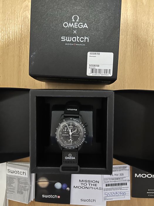 Conjunto de 2 relogios Omega x Swatch