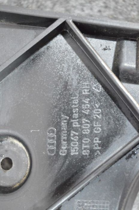 SUPORTE APOIO GUIA PARACHOQUES TRASEIRO TRÁS 8T0807453 AUDI A5 8T 8T3