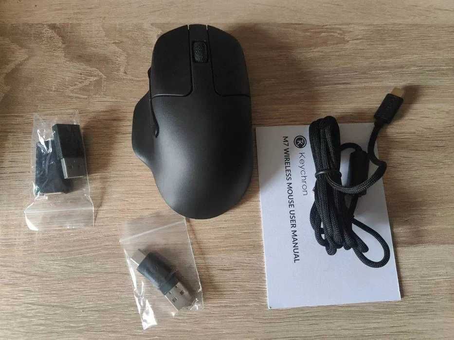 Ергономічна бездротова мишка Keychron M7 Wireless