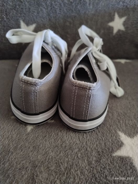 Szare trampki tenisówki Vico 33 nowe