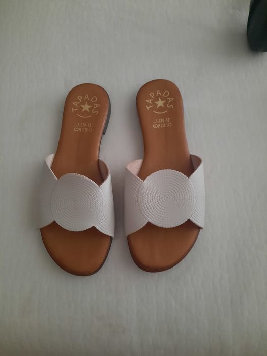 Sandalias 37 semi novas Tapadas