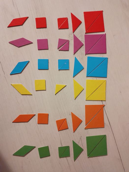 Tangram mini łamigłówka dla każdego