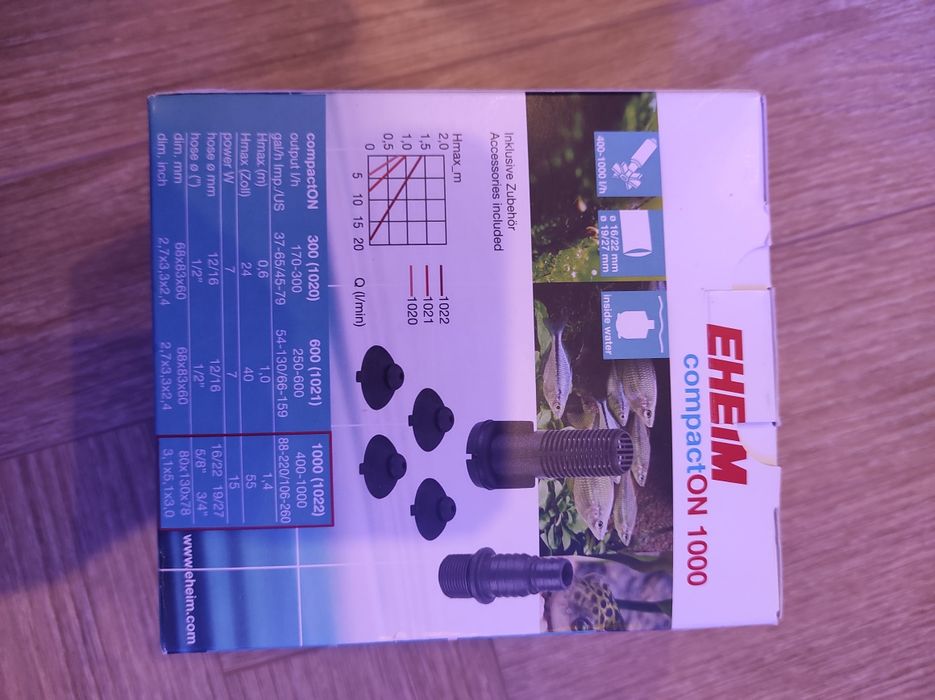 Pompa EHEIM compactON 1000