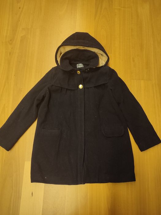 Girls' Woolen Overcoat, Size 10