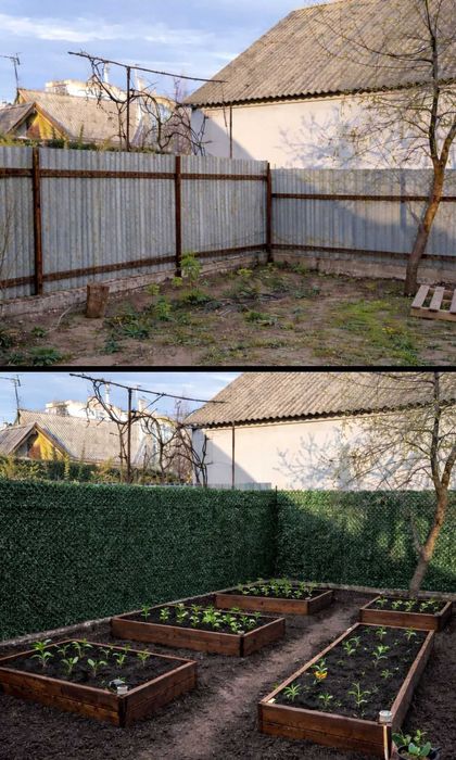 Забор Сітка, Паркан зелений, Огорожа.