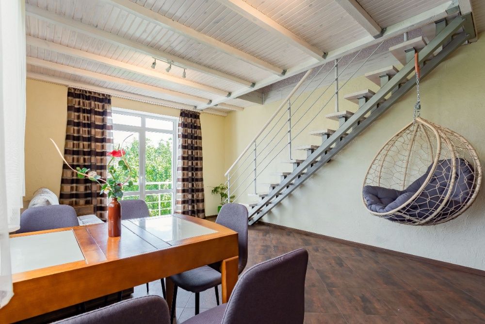 Акція- Апартаменти дворівневі в клубному будинку с садом та мангалом