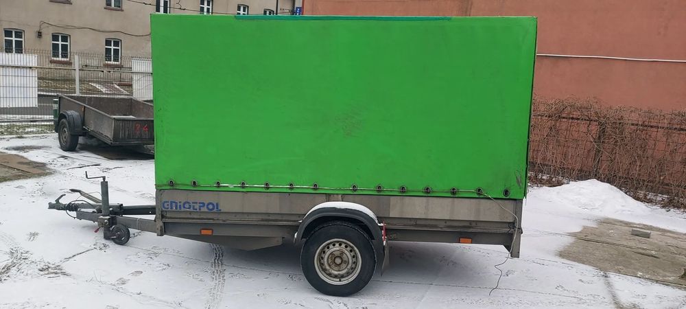 Gniotpol  Przyczepa lekka z hamulcem