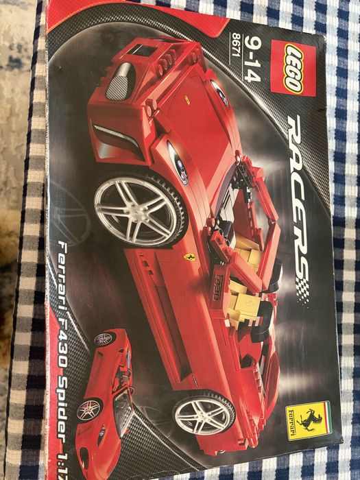 Carro ferrari da lego NOVO