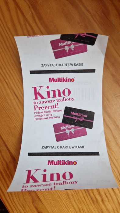 Multikino  voucher VIP