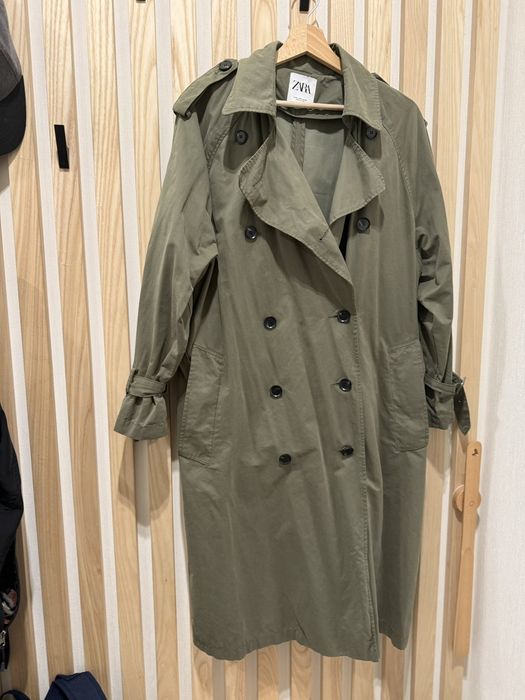 Плащ плащик тренч Zara