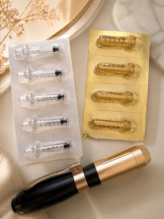 Caneta pressurizada + Cartuchos Estéreis | Equipamento Estética Profissional