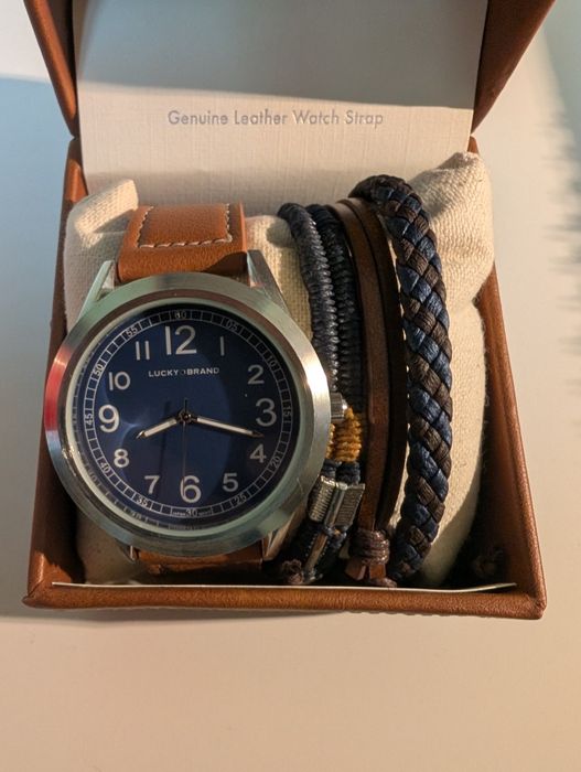 2 Годинники (Casio Digital + Lucky Brand Стрілочний) | Ідеальний стан