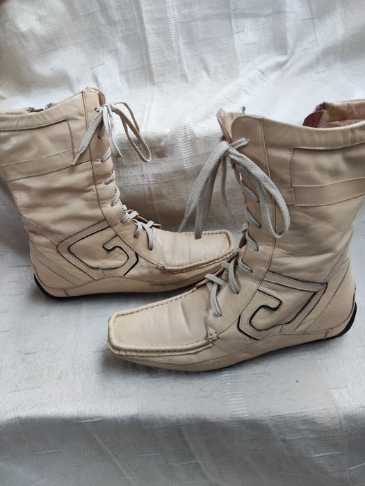 Buty trzewiki kozaki wiazane